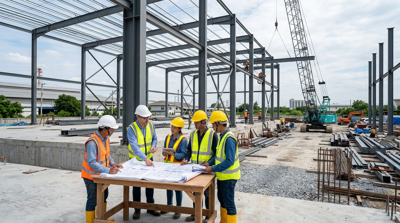 บริการ Turnkey Construction ในสมุทรปราการ โดยบริษัท รับเหมาวิศวกรรม จำกัด