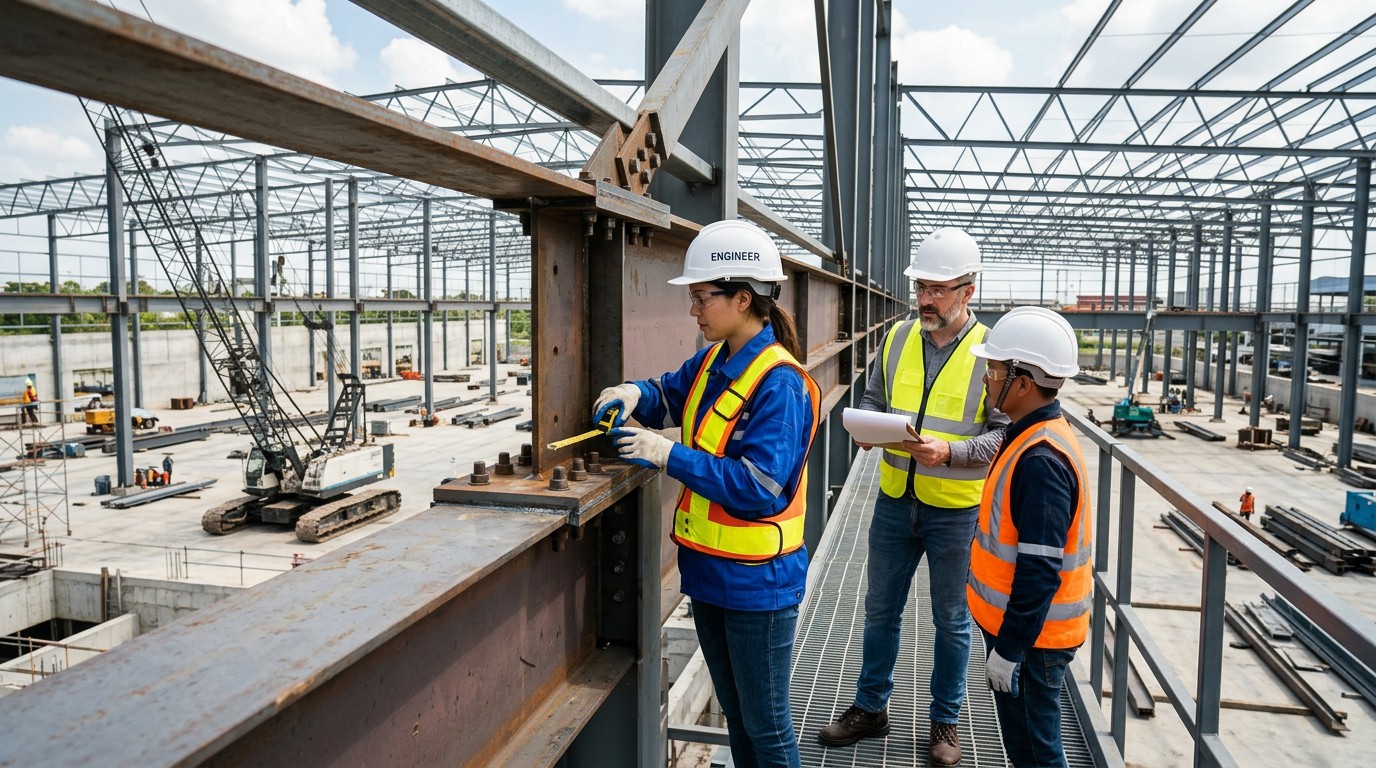 ขั้นตอนการควบคุมงานก่อสร้างคลังสินค้า