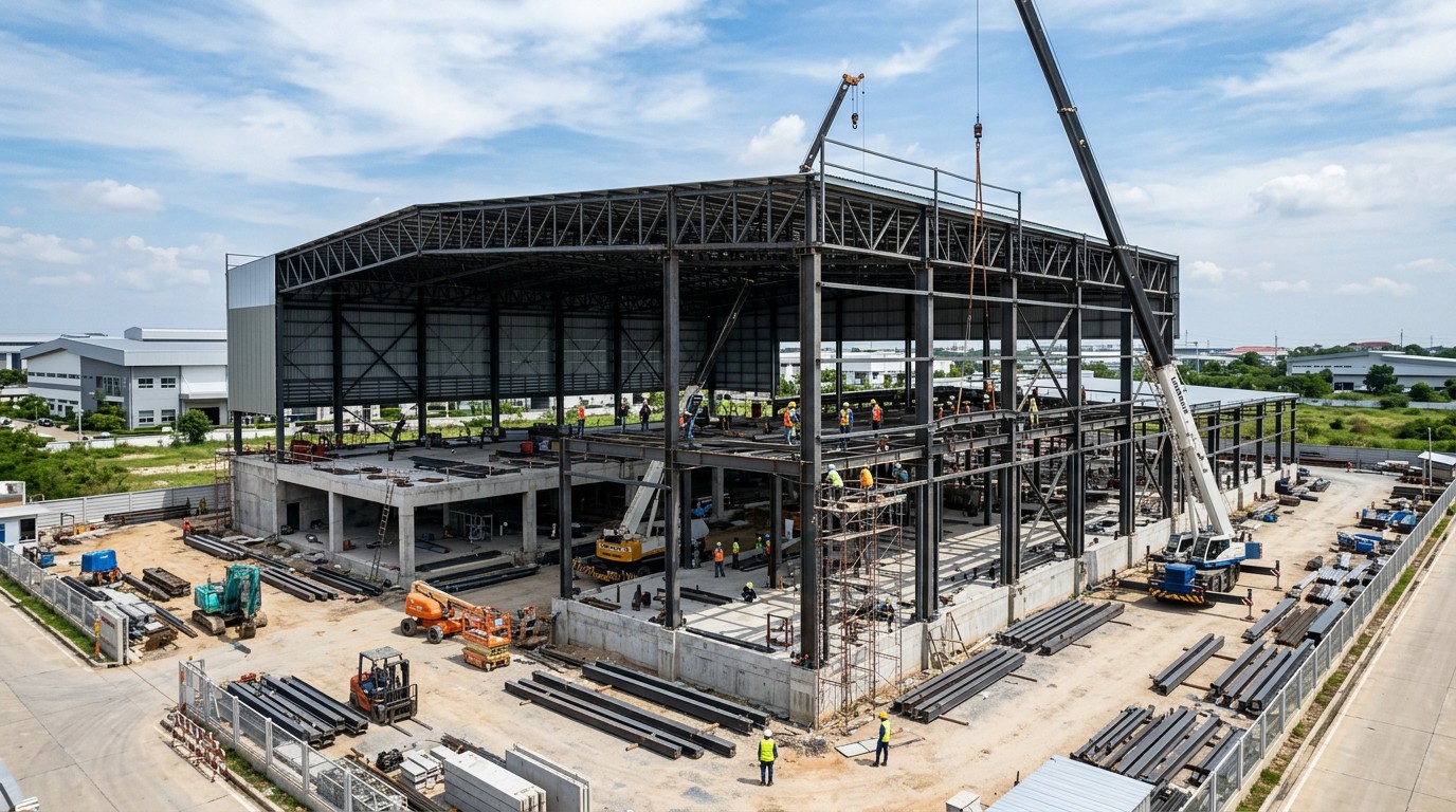 บริการ Turnkey Construction อยุธยา โดยบริษัท รับเหมาวิศวกรรม จำกัด